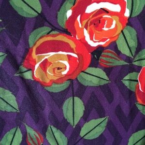 LuLaRoe TC Rose Trellis Leggings